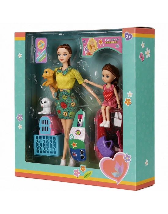 S00003046 BEBEK VE ANNESİ YOLCULUKTA 30CM