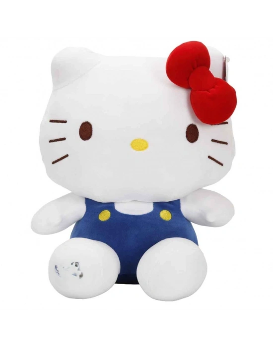 S00006116 PELUŞ S4 MAVİ TULUMLU 35CM