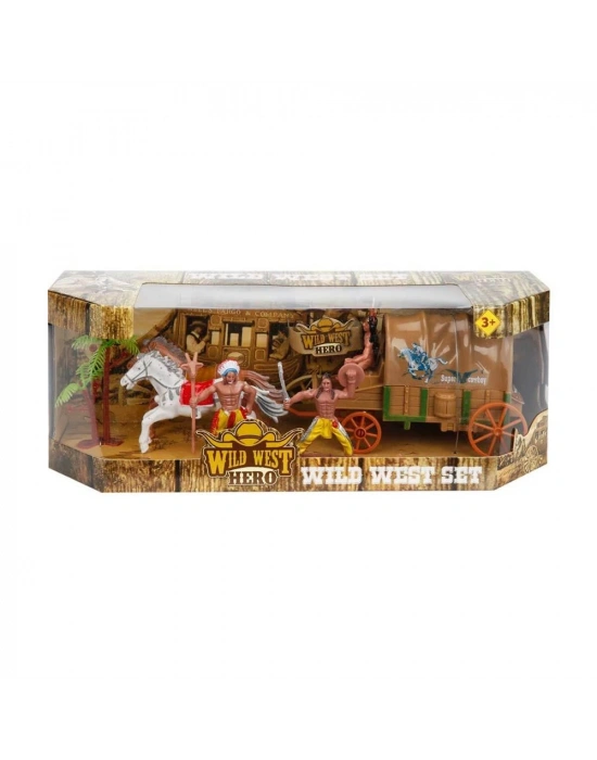 S00077116 KOVBOY OYN.SET KIZILDERİLİ/AT
