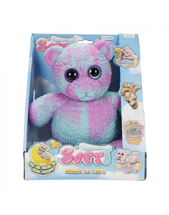 S01012331 FİGÜR SOFT BEAR DELUX KARAN PARLAYAN