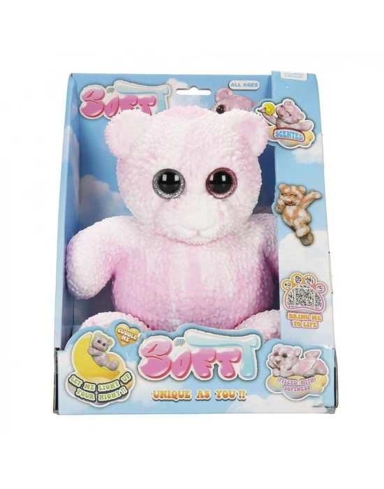 S01012331 FİGÜR SOFT BEAR DELUX KARAN PARLAYAN