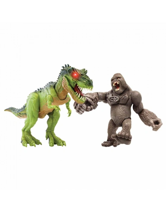 S01071144 OYUN SET PRİMAL CLASH GORİLLA/TREX 2Lİ