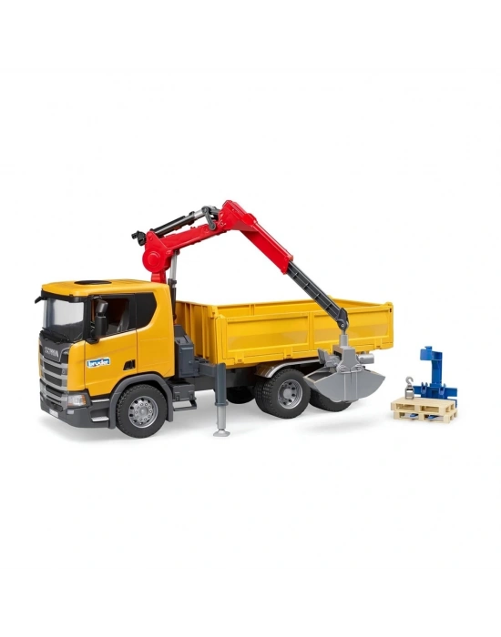 Scania 560R Vinçli Şantiye Kamyonu BR03551