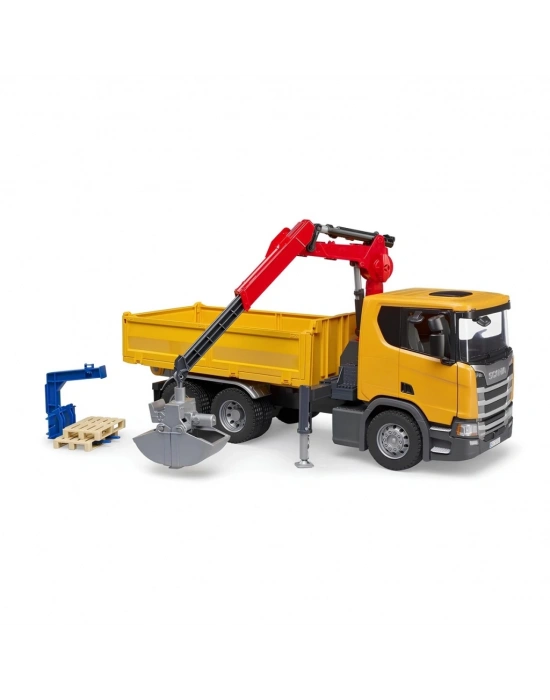 Scania 560R Vinçli Şantiye Kamyonu BR03551