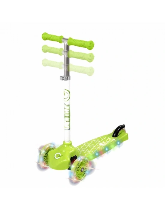 SCOOTER 3TKR IŞIKLI MAX 50KG YEŞİL