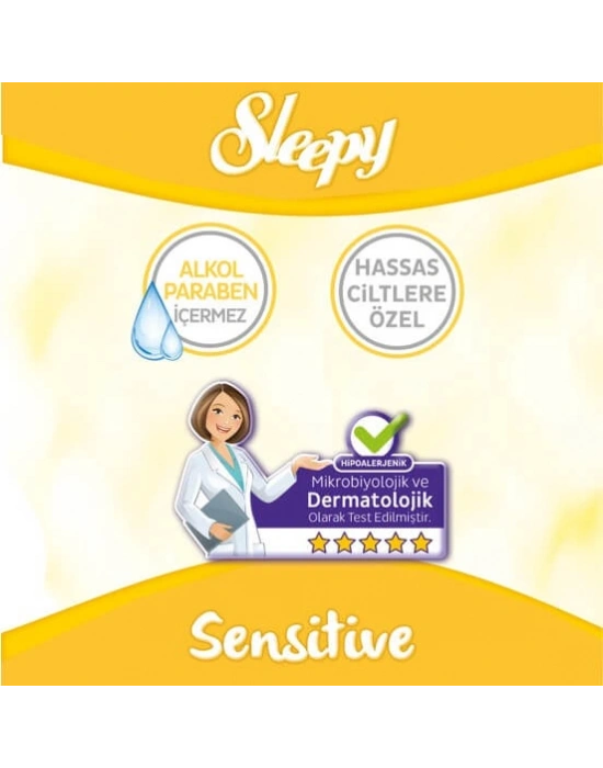 Sensitive Islak Havlu Mendil 90 Adet