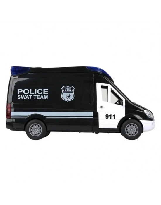 Sesli Ve Işıklı Polis Minibüsü