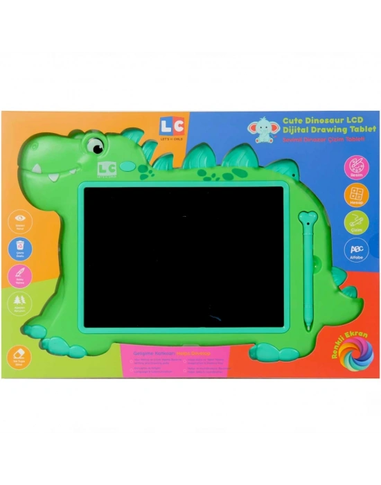 Sevimli Dinazor Çizim Tableti 22 cm