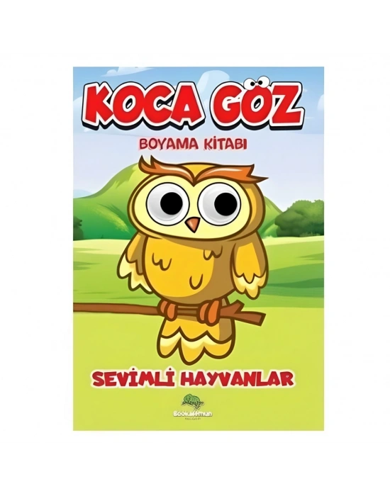 Sevimli Hayvanlar Boyama Kitabı