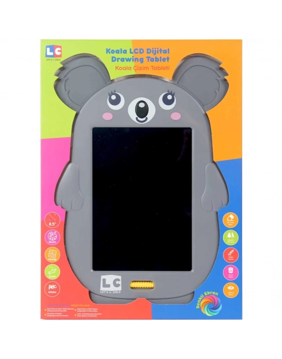 Sevimli Koala Çizim Tableti 22 cm