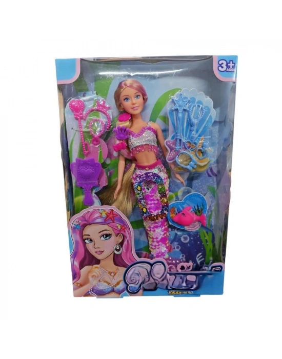 SH40687 KUT.MERMAİD DENİZ KIZI BEBEK 29CM