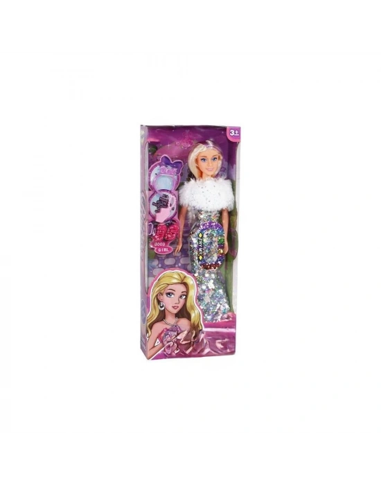 SH40688 KUT.PRİNCESS PULLU KIYAFET BEBEK