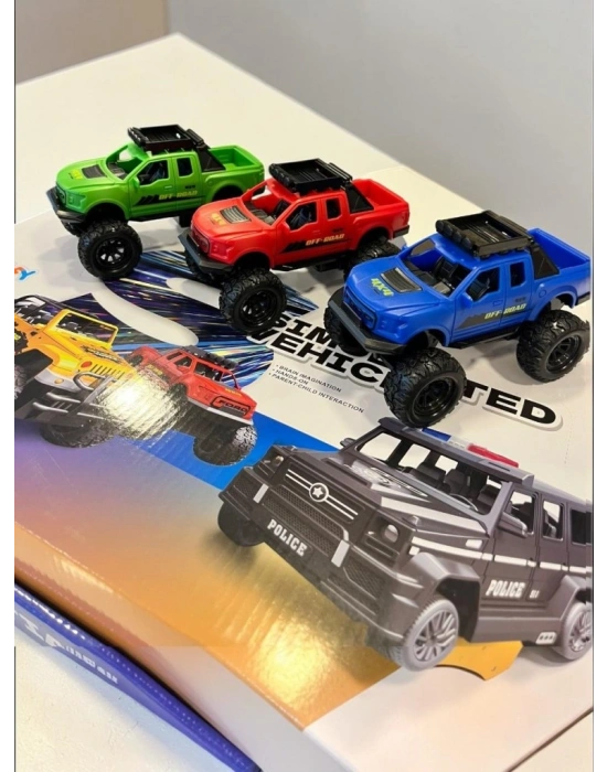 SH40933 SÜRTMELİ ARABA PİCK UP PLASTİK