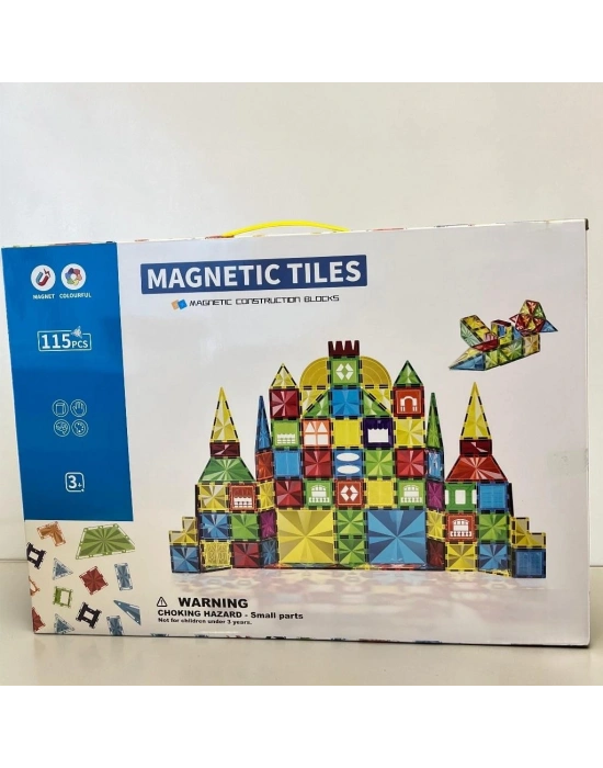 SH59695 115 PARÇA MAGNET STAN.SERİ RENKLİ BLOK