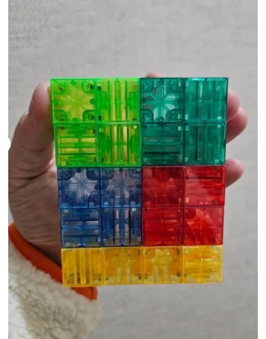 SH59838 MAGNET KÜP YAPI BLOK SETİ 64 PARÇA