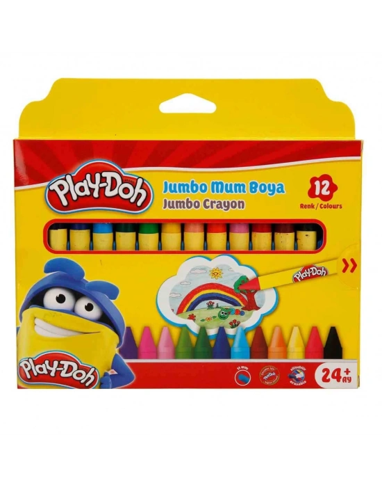 Silinebilir Crayon Mum Boya 12 Renk