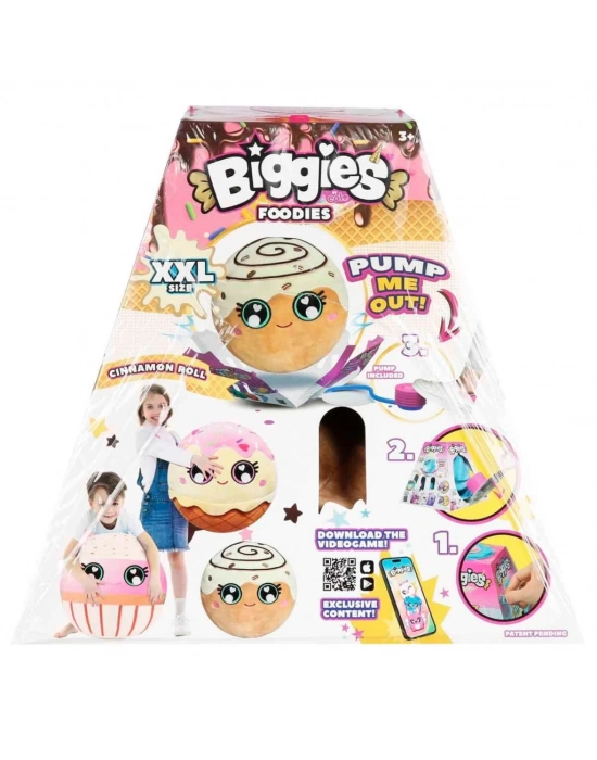 Şişme Peluş Cinnamon Roll XXL Foodies S6
