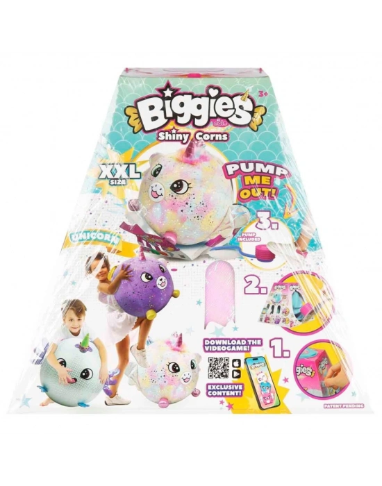 Şişme Peluş Unicorn XXL Shiny Corns S2
