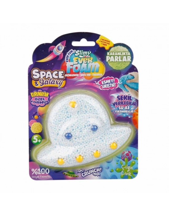 Slimy Ever Gece Parlayan Köpük Slime Ufo