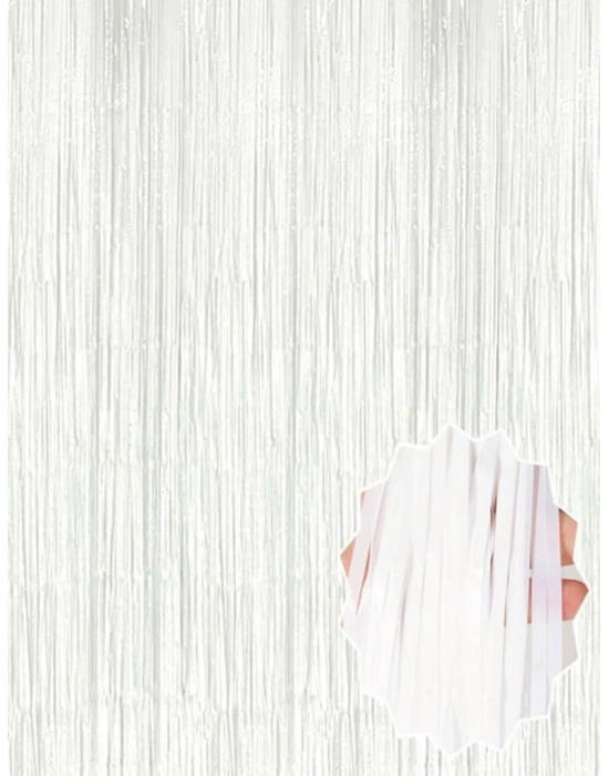 Soft Beyaz Renk Duvar ve Kapı Perdesi İthal 100x200 cm