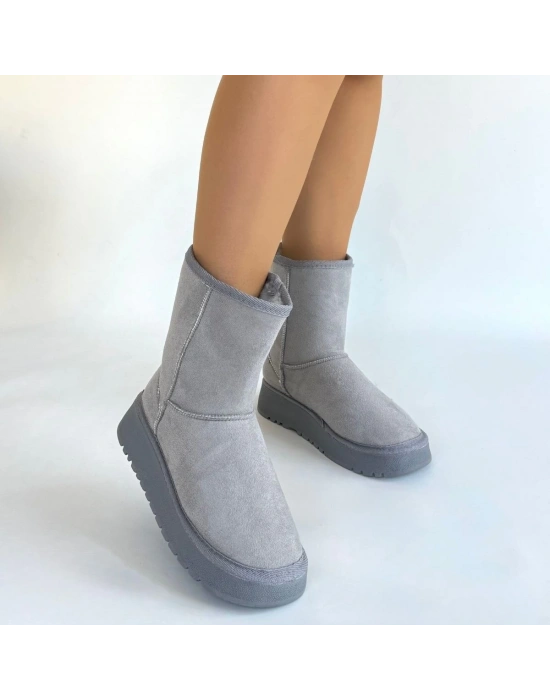 Sophia Gri Süet Bot