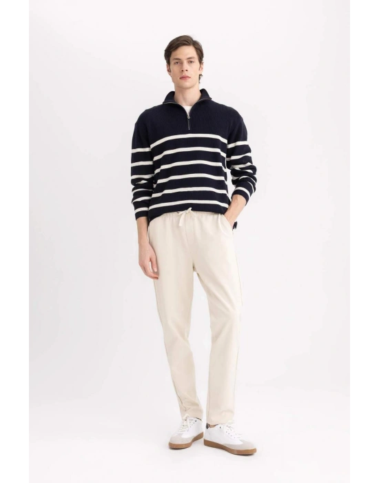 Standart Fit Balıkçı Yaka Selanik Kumaş Kazak B9717AX24AU