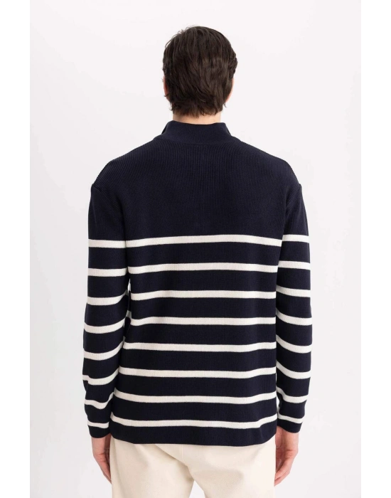 Standart Fit Balıkçı Yaka Selanik Kumaş Kazak B9717AX24AU