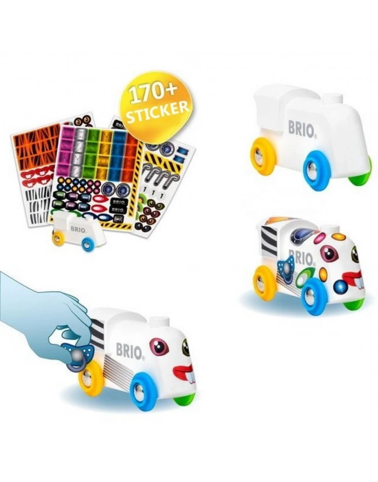 Sticker Yapıştırmalı Tren 33979