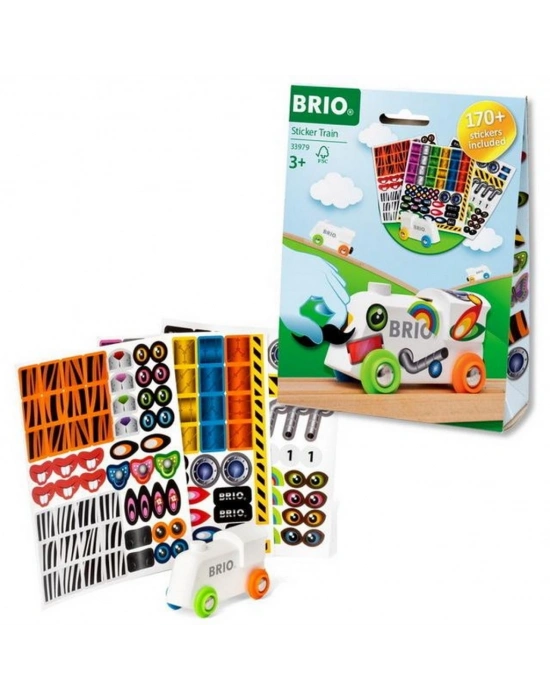 Sticker Yapıştırmalı Tren 33979