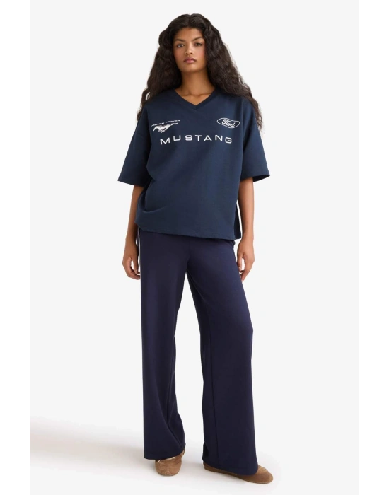 Straight Fit Cepli Düz Paça Eşofman Altı D6668AX25AU