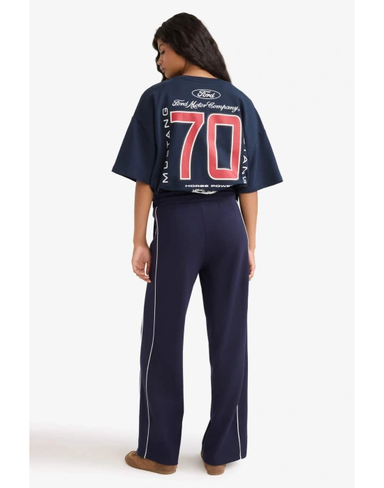 Straight Fit Cepli Düz Paça Eşofman Altı D6668AX25AU