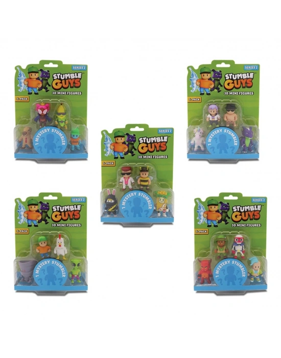 Stumble Guys 5li NessiWorld Figür (1 PAKET FİYATIDIR)