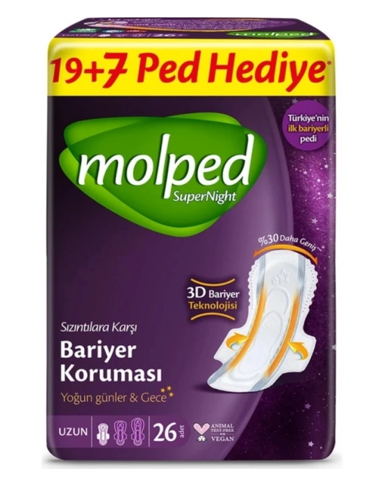 SüperNight Süper Gece Ped 26 Adet