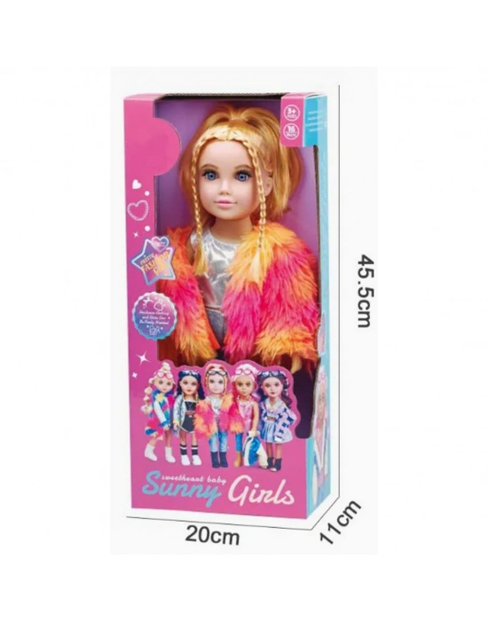 Tatlı Moda Oyuncak Bebeği 40 cm