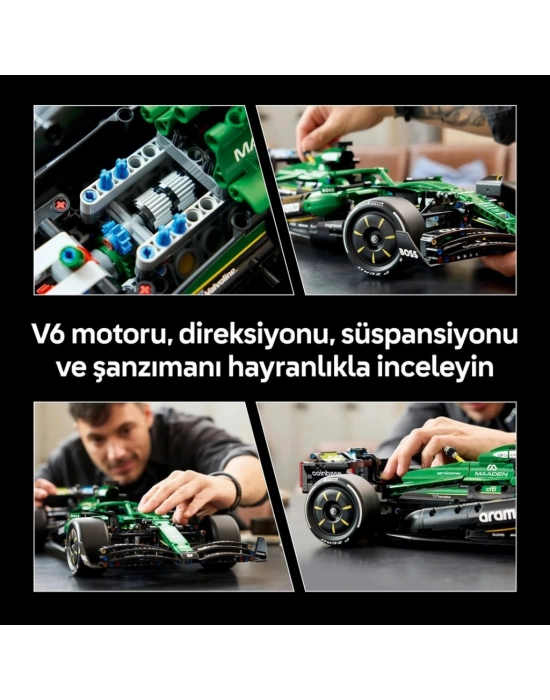 Technic Aston Martin Aramco AMR25 F1 Araba 42240