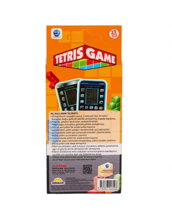 Tetris Game Tetris Oyun Konsolu 158A