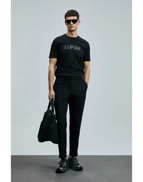 Thınk Modern Grafik T- Shirt Siyah