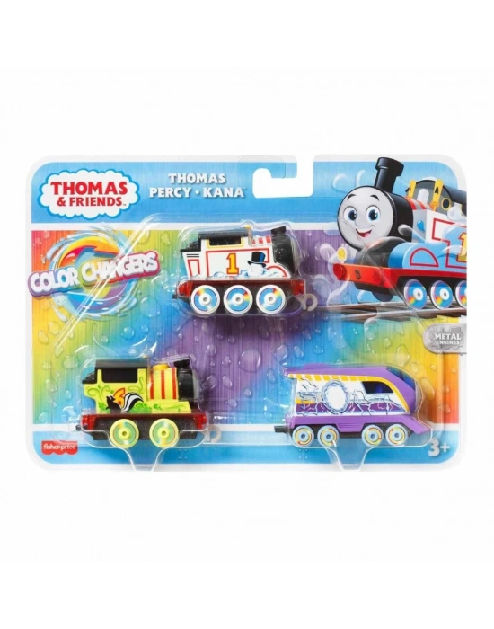 Thomas ve Arkadaşları Renk Değiştiren Küçük Trenler 3lü Paket