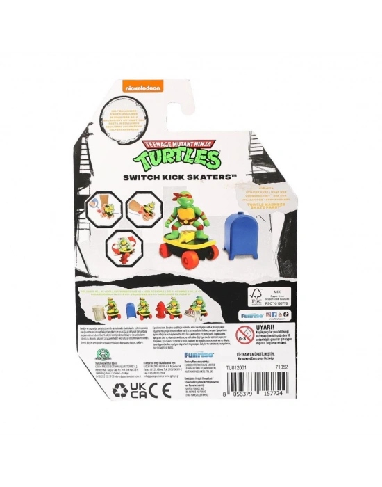 TU812001 TMNT Ninja Kaplumbağalar Kaykay Figürü - 71052