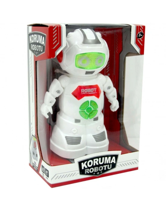 Türkçe Konuşan Pilli Koruma Robotu Güven