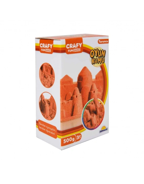 Turuncu Kinetik Kum 500 g