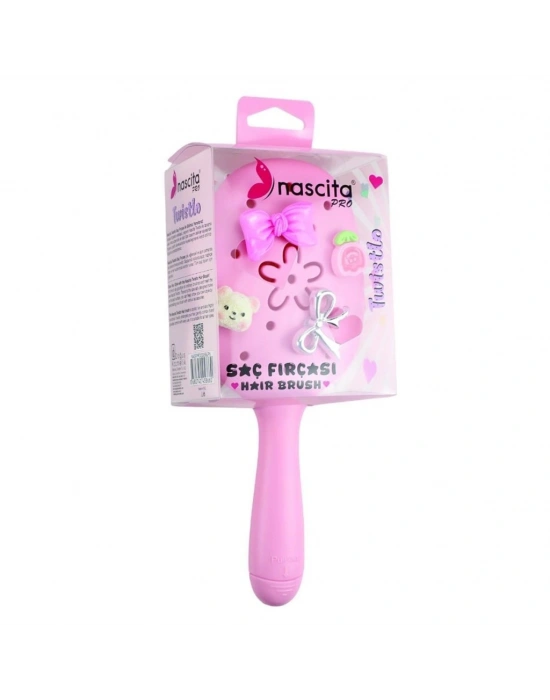 Twistlo Saç Fırçası Pembe