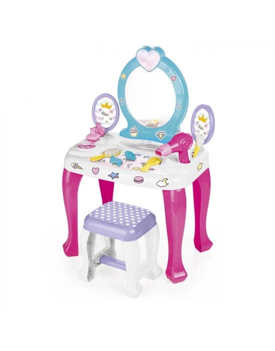 Unicorn Makyaj Masası ve Tabure Seti