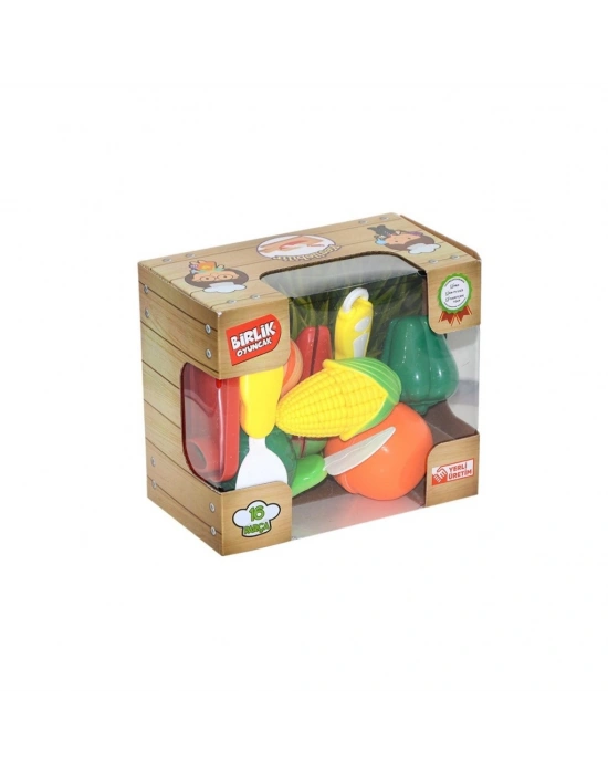 URT007-KUTU-1ABC KESİLEBİLEN SEBZE MEYVE 16 PCS adet fiyatıdır