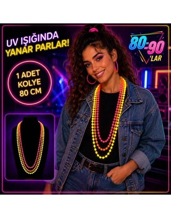 UV Glow Parti Kolyesi Set