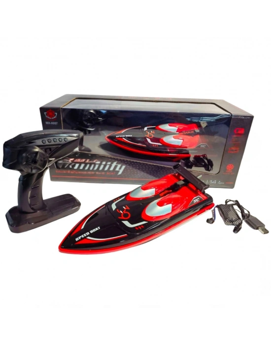 Uzaktan Kumandalı Şarjlı Sürat Teknesi MX-0057-2