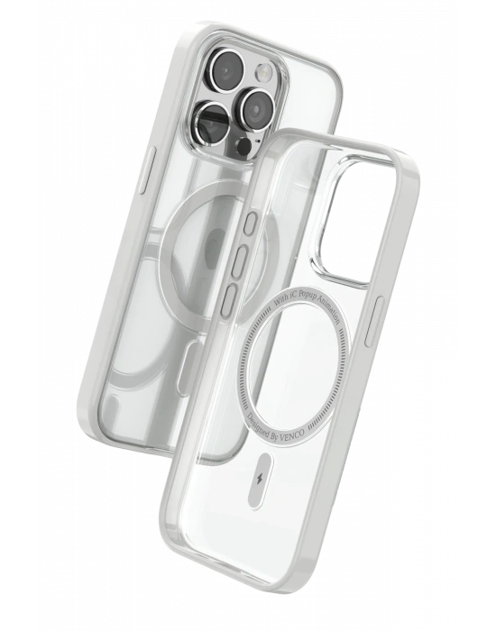 Venco Apple iPhone 15 Pro Max Joly Magsafe Kapak - Beyaz