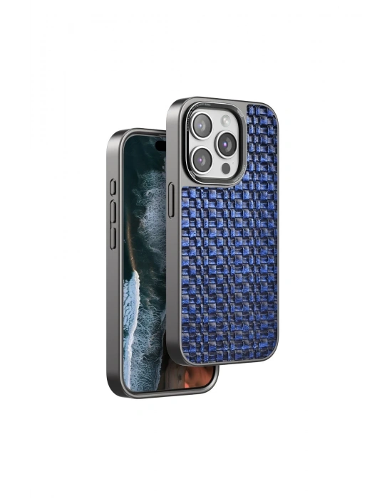 Venco iPhone 14 Pro Brand Kapak - Lacivert