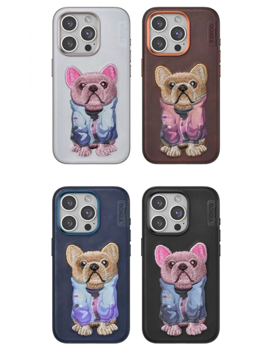 Venco iPhone 14 Pro Max Cute Desenli Kapak - Siyah