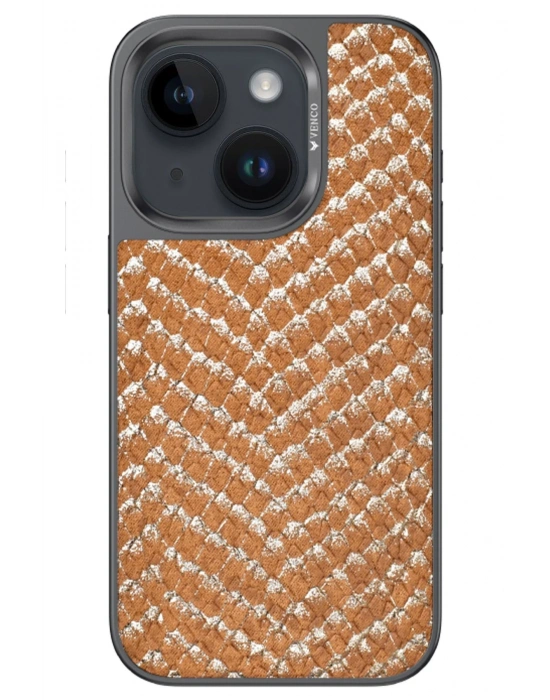 Venco iPhone 15 Viper Kapak - Kahverengi